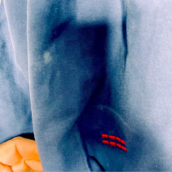 Peace Love World Blue & White “I am Peace” “I am love” peace sign shoulder bag - Picture 6 of 16